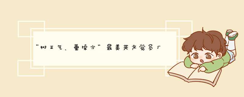 “树正气、重操守”最美共产党员厂长先进事迹材料,第1张