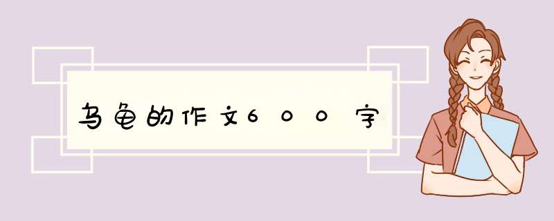 乌龟的作文600字,第1张