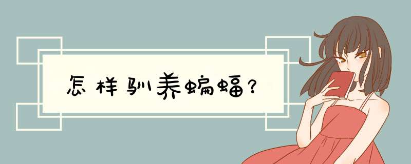 怎样驯养蝙蝠？,第1张