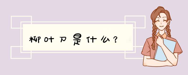 柳叶刀是什么？,第1张