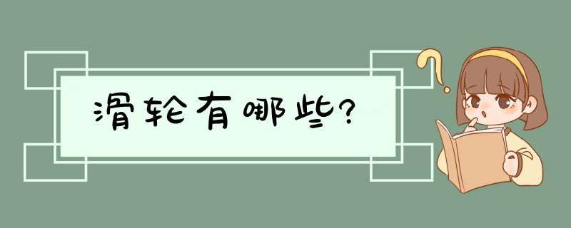 滑轮有哪些?,第1张