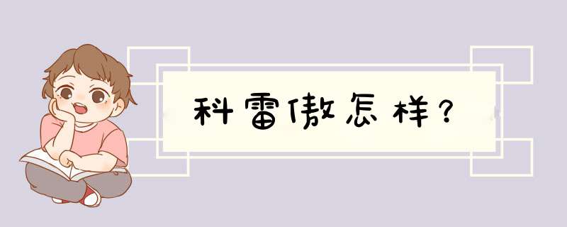 科雷傲怎样？,第1张