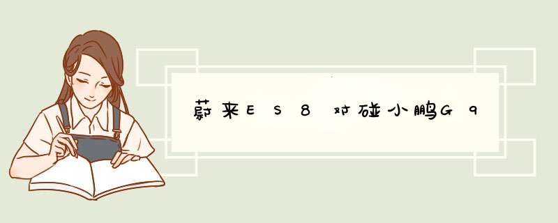 蔚来ES8对碰小鹏G9,第1张