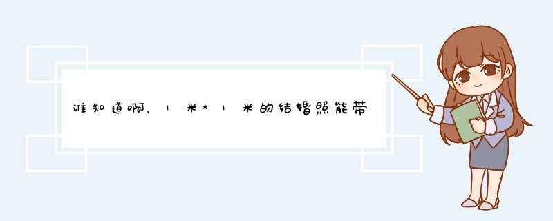 谁知道啊，1米*1米的结婚照能带上飞机或者托运么,第1张