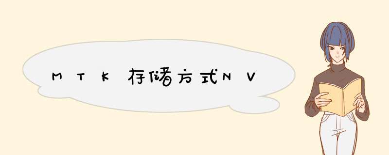 MTK存储方式NV,第1张